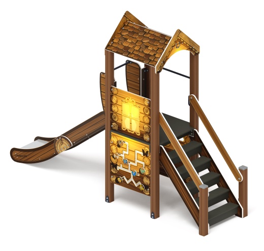 Играйте с нами (ЭКО) - ДИК 2.01.1.01-12 - Игровой комплекс H=1200