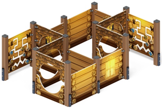 Лабиринт Кубик 3 (эко) МФ 20.01.03-02