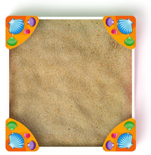 Песочница средняя Лукоморье (Ракушки) - ИО 5.25.01-01