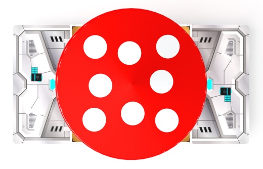 Песочница с крышкой средняя и навесом Грибок (Техно) - ИО 5.01.10-10