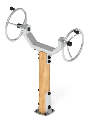 Тренажер рули (положение стоя) (лиственница) СТ 105-Л.И1