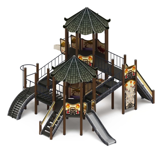 Карнавал (Шанхай) - ДИК 2.22.04-02 - Игровой комплекс H=1200 H=2000