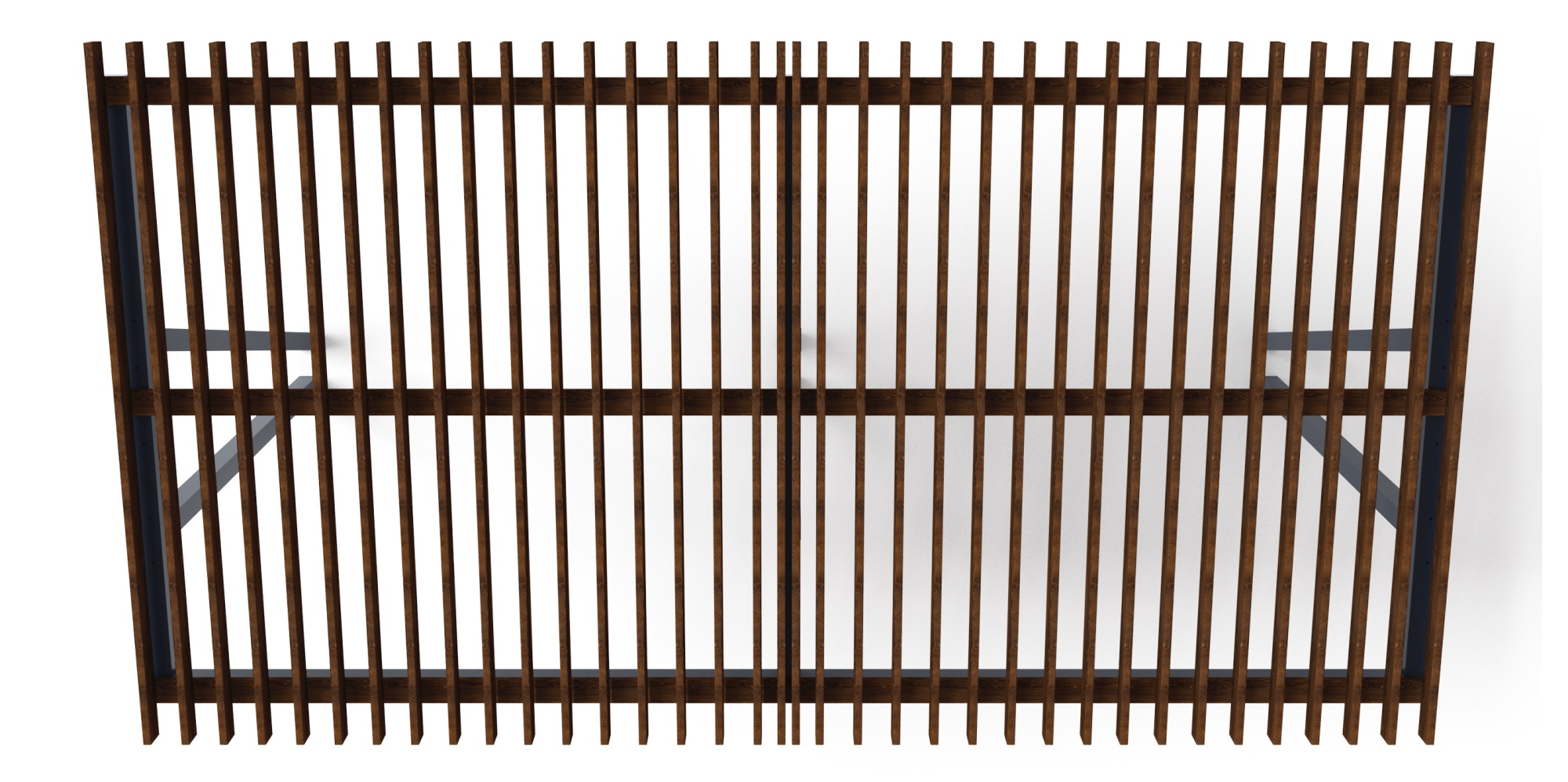 Пергола тент (наклоная) - МФ 77.03.02-01 /без поликарбоната/