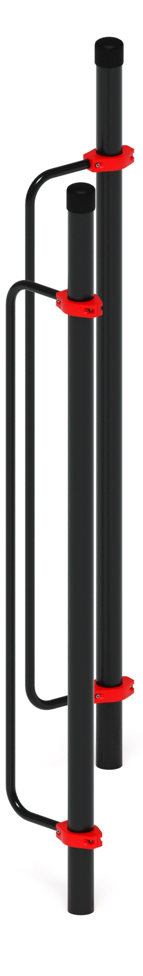 Воркаут ЛОВ 108 красный ВТ 102.02-01