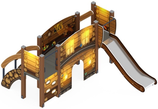 Карапуз (Эко) - ДИК 1.001.01-02 - Игровой комплекс Н=900