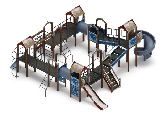 Остров детства (Алтай) - ДИК 2.01.8.02-24 - Игровой комплекс H=1200 H=2000