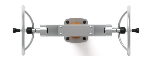 Тренажер рули (положение сидя) (лиственница темный) СТ 106-Л.И1.01