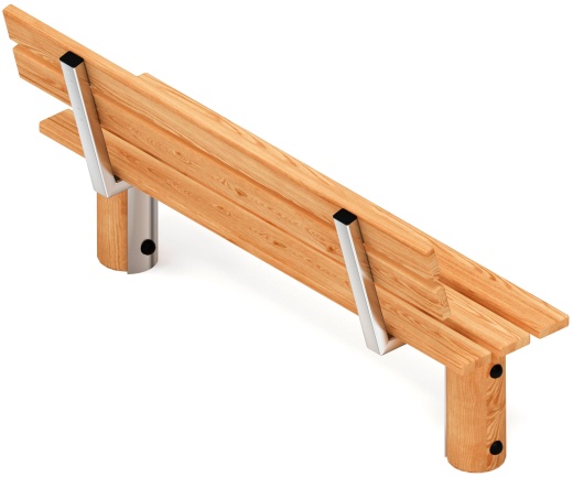 Скамья (лиственница) МФ 42.04.01-Л