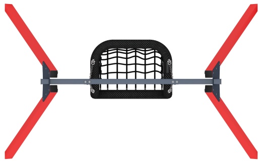 Качели М1 (красный) - ИО 11.М.08.01-01