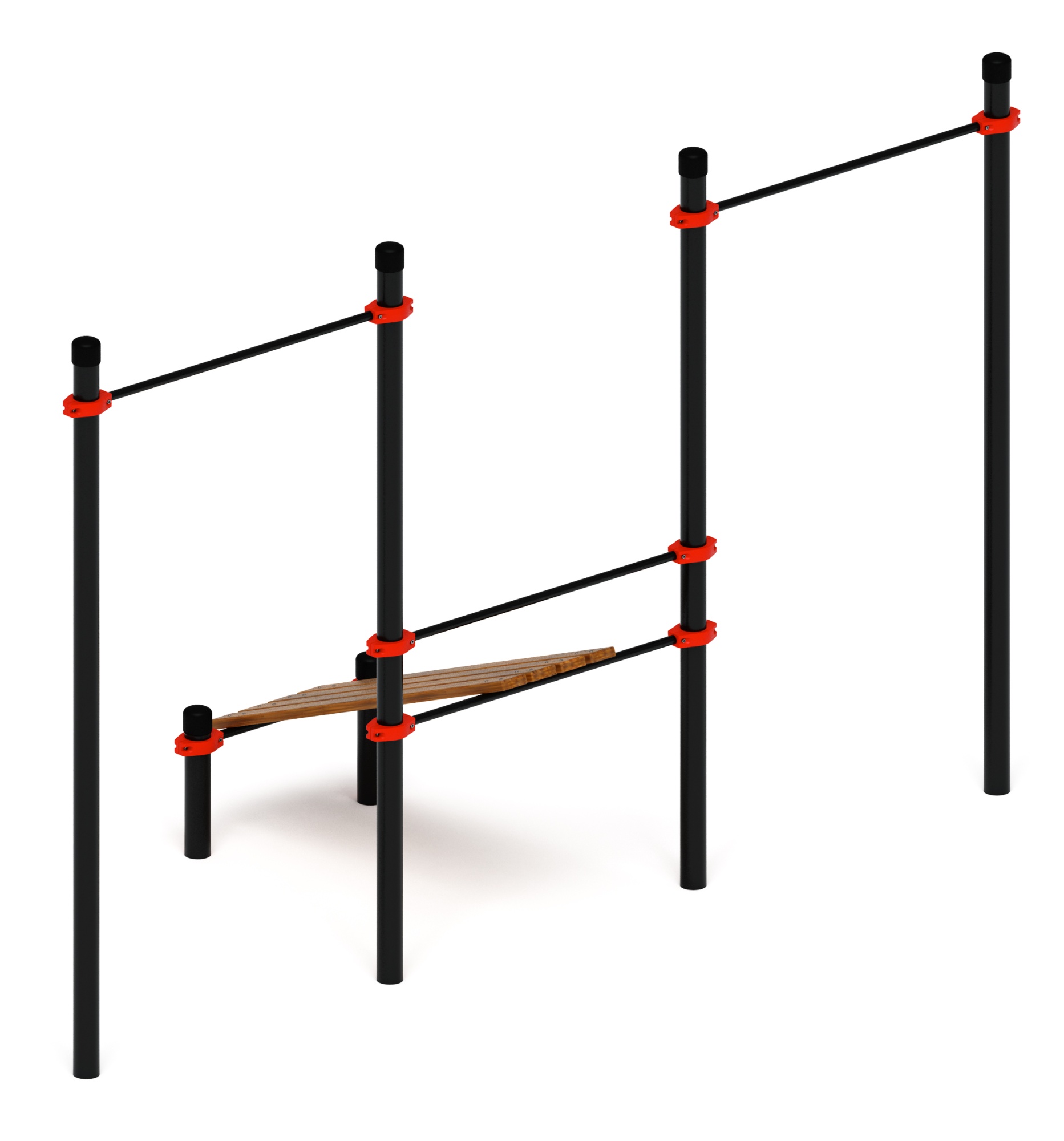 Воркаут 108 красный ВТ 12.14-01