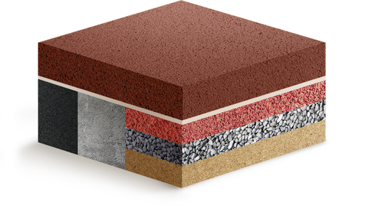 Покрытие из каучуковой крошки Walk Select