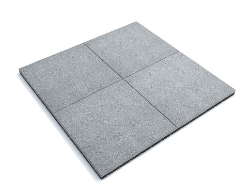 Резиновая плитка 1000х1000х40 мм