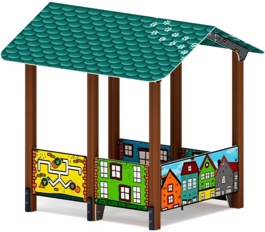 Домик большой 2 (Город) МФ 10.01.08-01