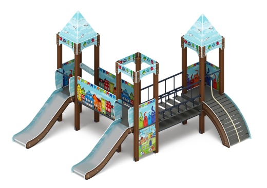 Королевство (Коты) - ДИК 1.15.03-21 - Игровой комплекс H=900