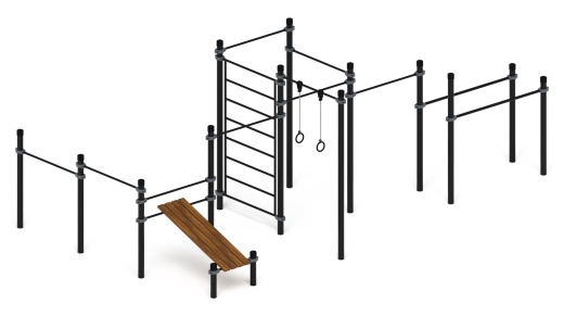 Воркаут 108 серый ВТ 12.23-03