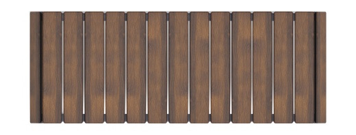 Скамья - МФ 42.02.04 (Темный дуб) Г:580  (под анкера)