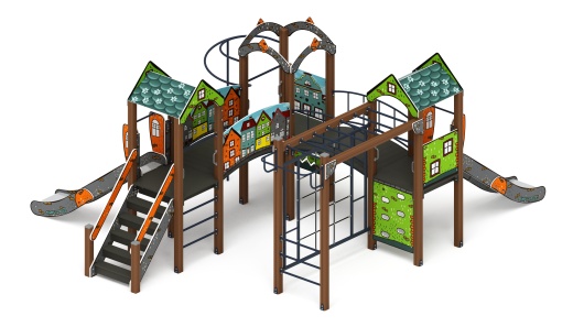 Городок (Город) - ДИК 2.01.3.01-01 - Игровой комплекс H=1200