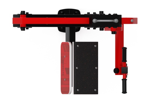 Бицепс стоя (красный) - Уличный тренажер - СТ 035-11