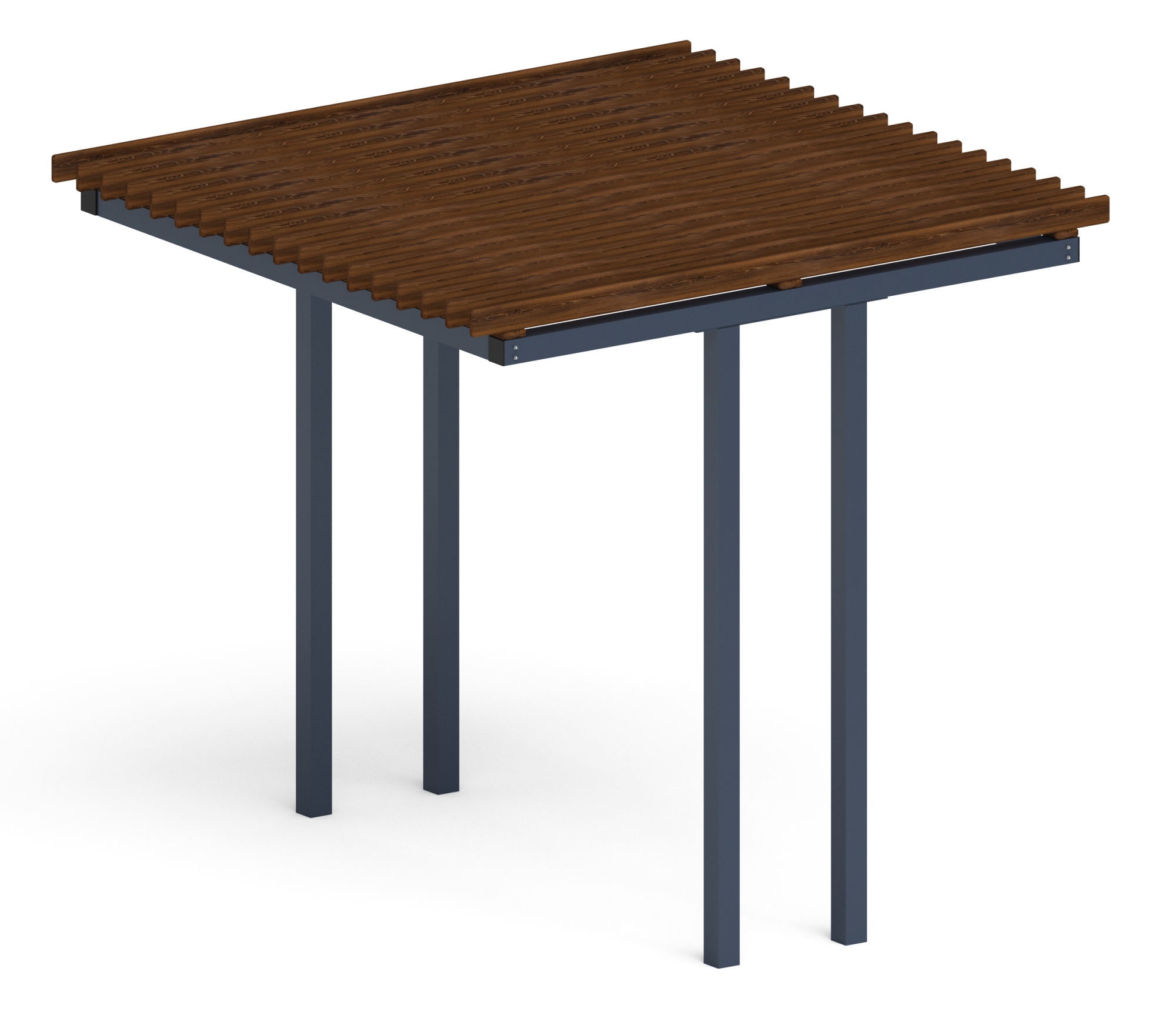 Пергола тент (прямая) - МФ 77.04.01-01 /без поликарбоната/