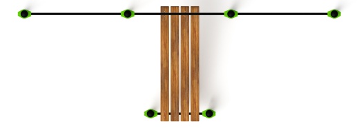 Воркаут 108 зеленый ВТ 12.14-02