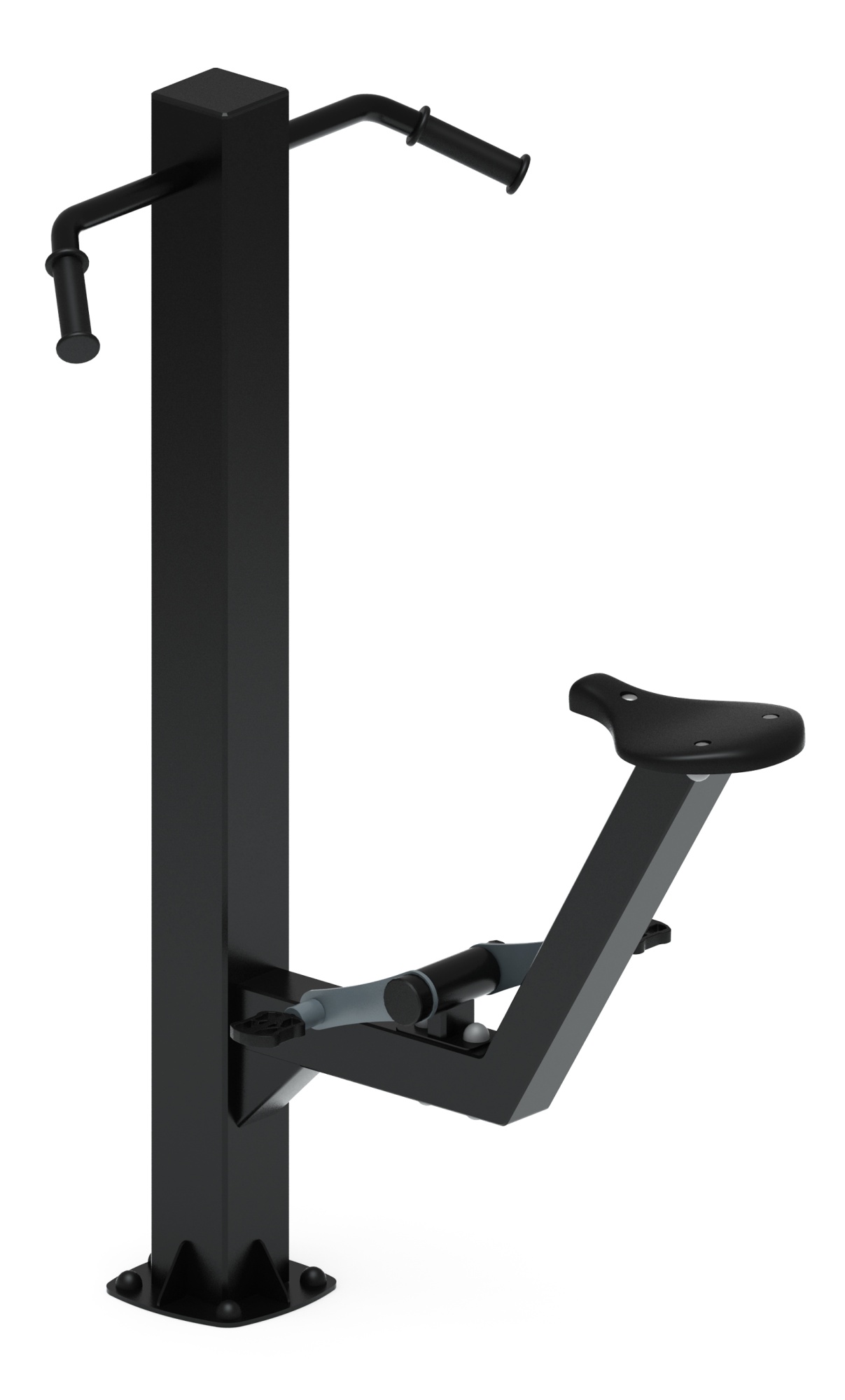 Вело (серый) - Уличный тренажер - СТ 016-13