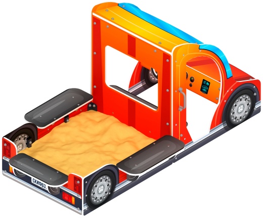 Песочница Грузовичок ИО 5.03.03-10