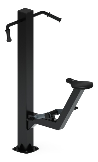 Вело (серый) - Уличный тренажер - СТ 016-13