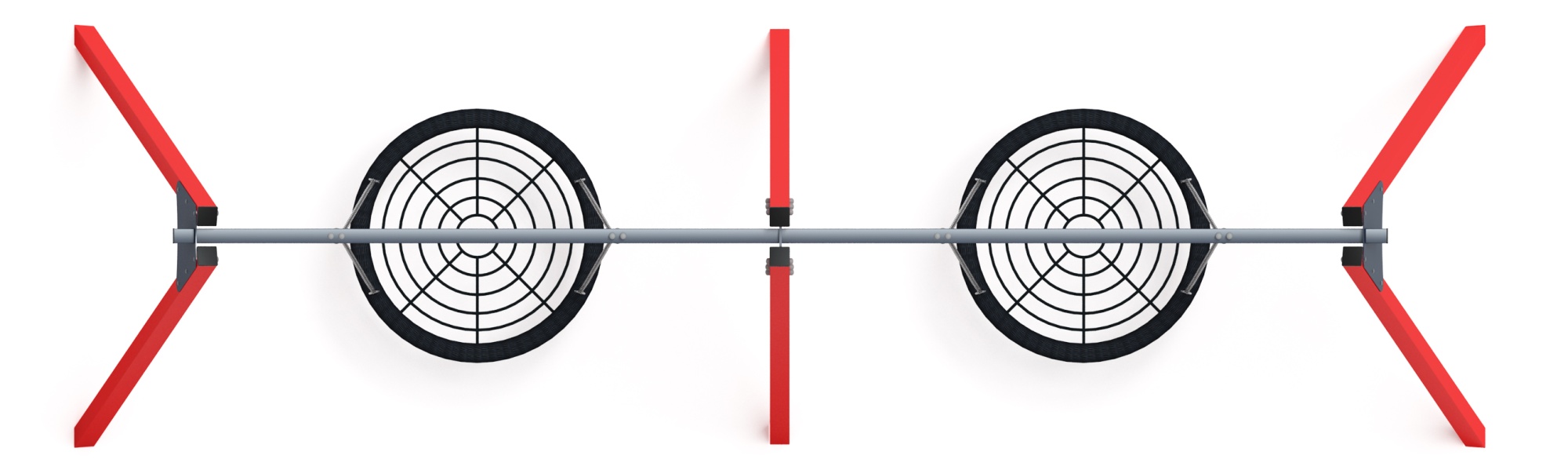 Качели-гнездо М2 (красный)  - ИО 12.М.05.05.01-01