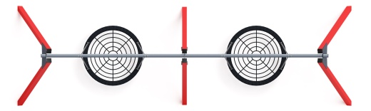 Качели-гнездо М2 (красный)  - ИО 12.М.05.05.01-01