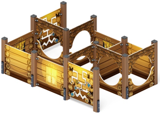 Лабиринт Кубик 3 (эко) МФ 20.01.03-02