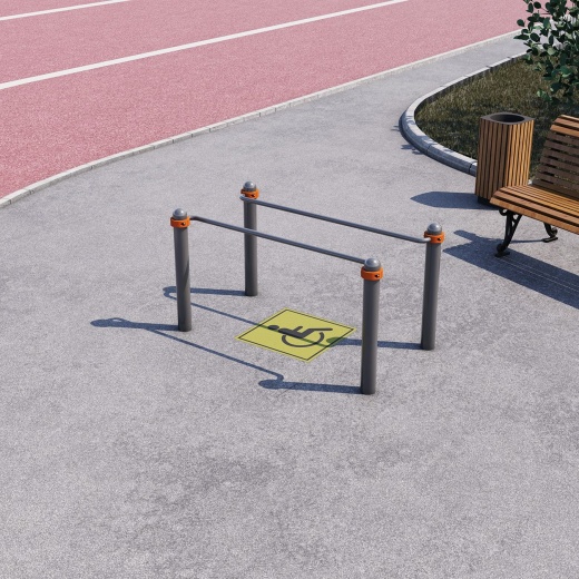 Брусья параллельные для колясочников СВС-115