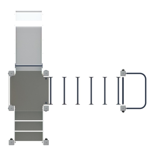 Карапуз (Граффити) - ДИК 1.001.02-03 - Игровой комплекс Н=750