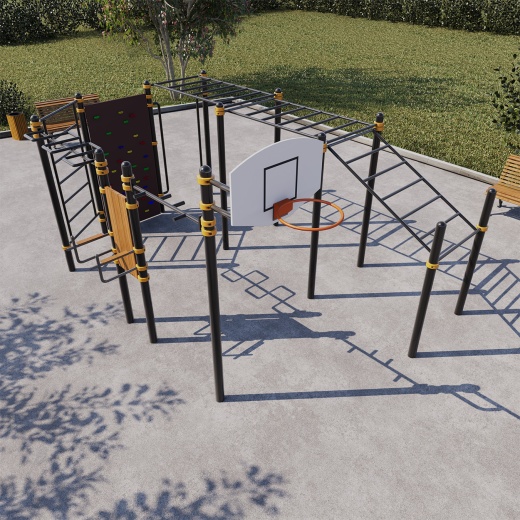 Спортивно-развивающее оборудование СВС-71-П Premium