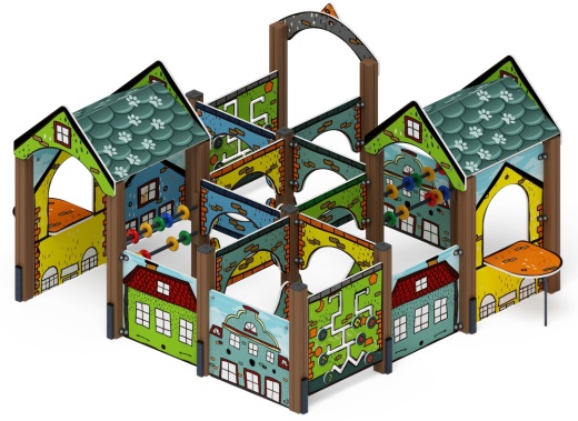 Лабиринт Кубик 4 (город) МФ 20.01.04-01