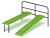 Скамья для пресса двойная (зеленый) - СО 2.40.04-02