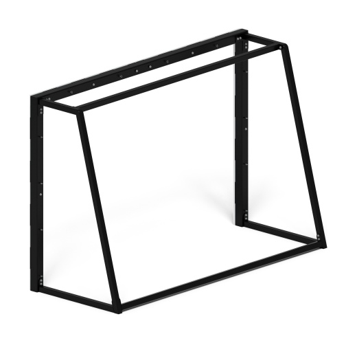 Ворота мини футбольные (черные) (с креплением сетки) - СО 2.60.04-01