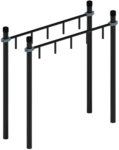 Воркаут ЛОВ 89 серый ВТ 101.10-03