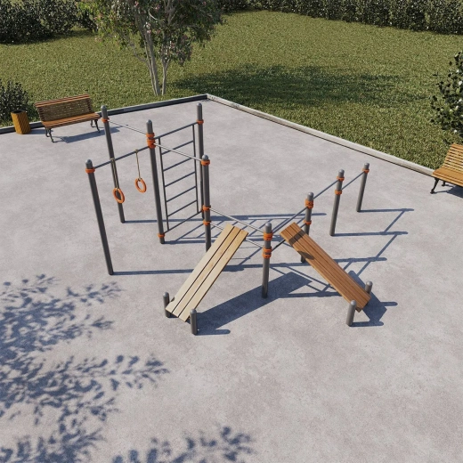 Спортивный воркаут комплекс СВС-167-М