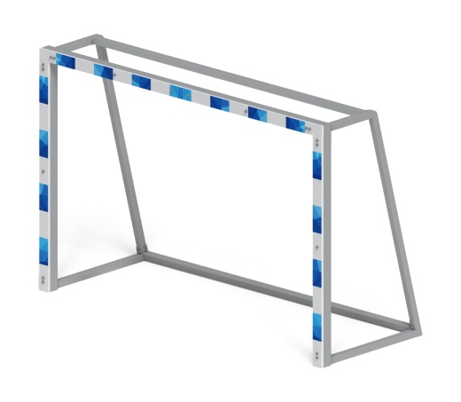 Ворота мини футбольные (синие) (с креплением сетки) - СО 2.60.04-03