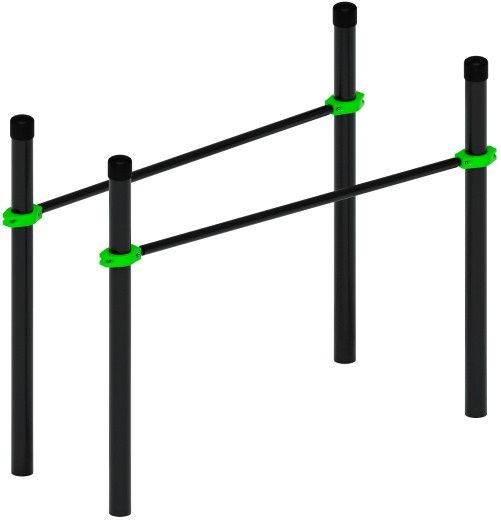 Воркаут ЛОВ 108 зеленый ВТ 102.09-02