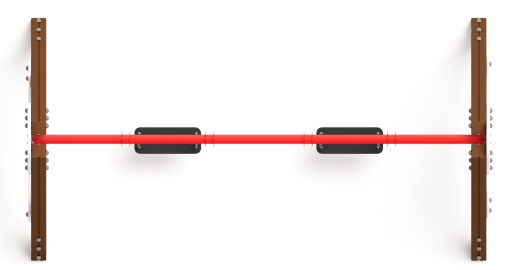 Качели двойные Д2 - ИО 12.Д.03.03.01-П - (Счастливое детство)