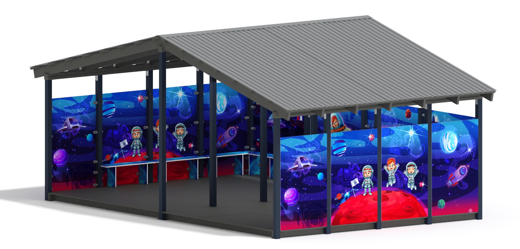 Теневой навес (Космопорт. Космос) - МФ 70.6.4-08