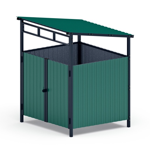 Навес контейнерной площадки для мусора (1 секция) МФ 55.02.02.1-01