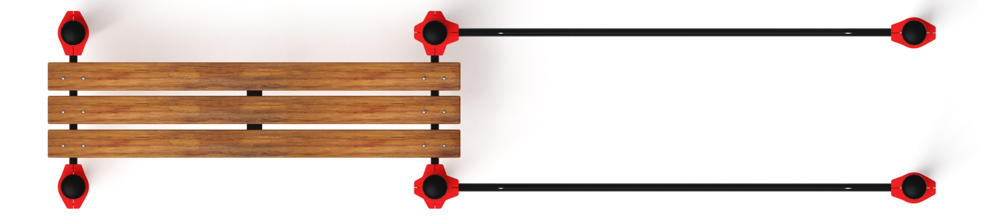 Воркаут ЛОВ 108 красный ВТ 102.24-01