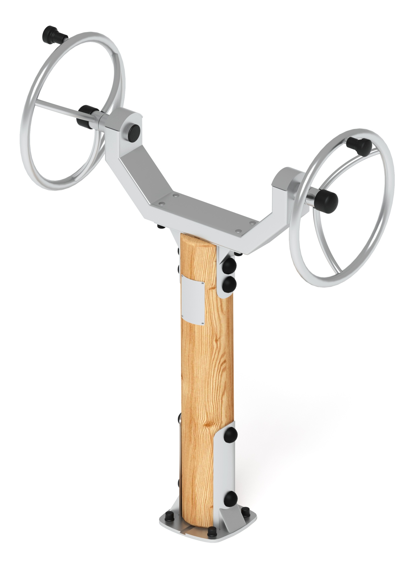 Тренажер рули (положение стоя) (лиственница) СТ 105-Л.И1