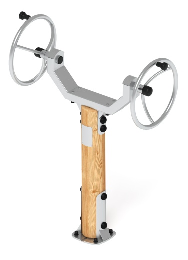 Тренажер рули (положение стоя) (лиственница) СТ 105-Л.И1