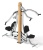 Тренажер тяга верхняя + жим от груди (лиственница) СТ 027-Л.И1