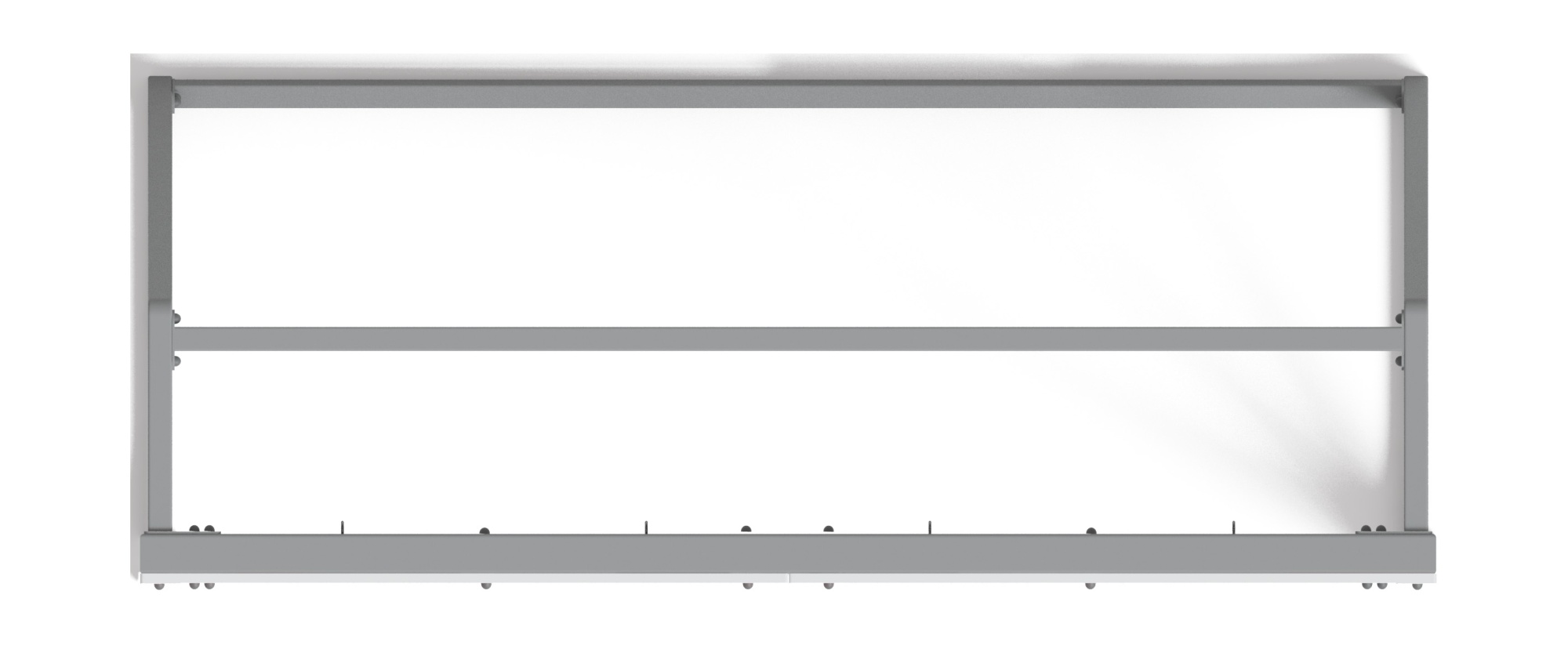 Ворота мини футбольные (красные) (с креплением сетки) - СО 2.60.04-02