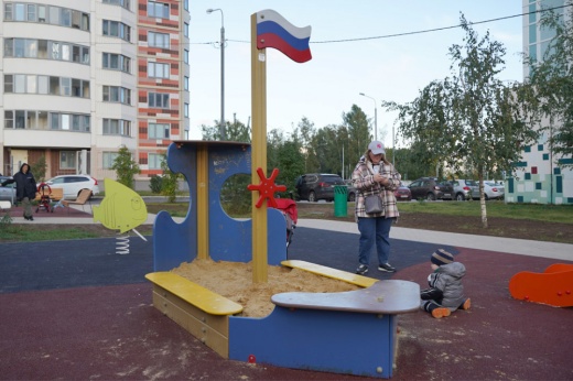 Песочница "Парусник" МФ-1.11