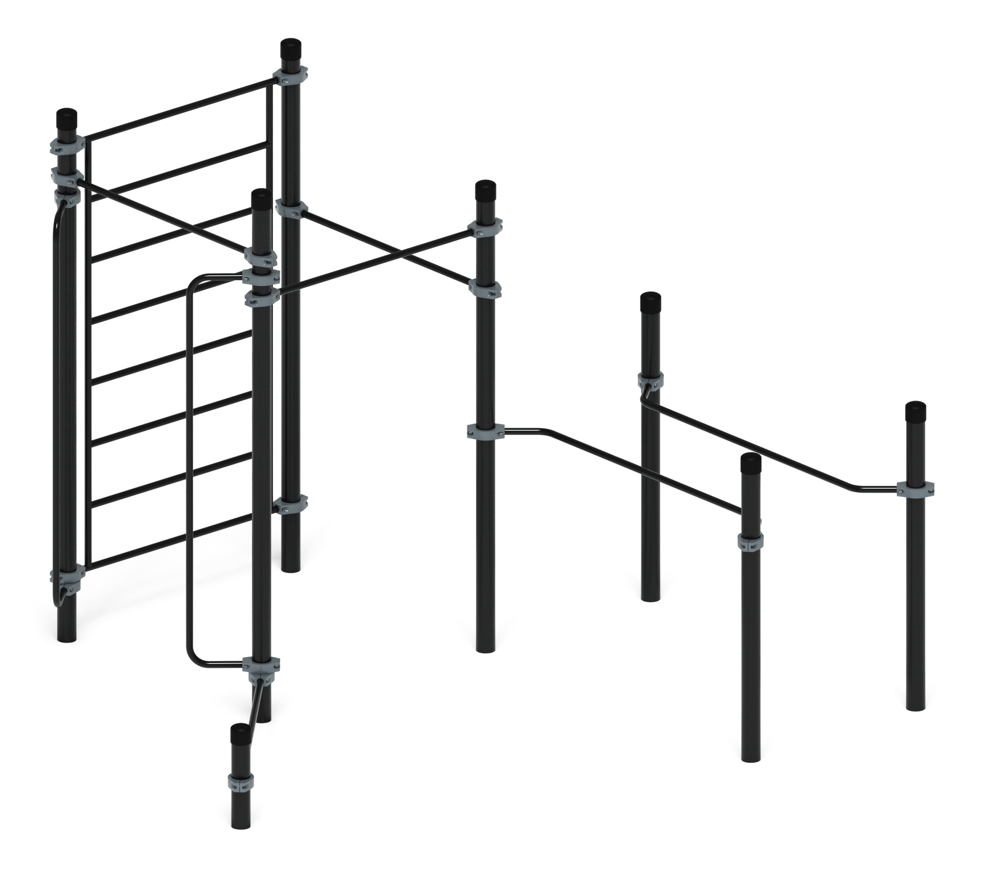 Воркаут ЛОВ 89 серый ВТ 101.15-03